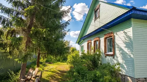 Дом в Башкортостан, Уфимский район, Шемякский сельсовет, с. ...