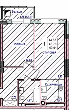 2-к кв. Саха (Якутия), Якутск Атмосфера жилой комплекс (49.0 м)