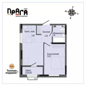 1-к кв. Удмуртия, Ижевск Комсомольская ул., 83 (39.1 м)