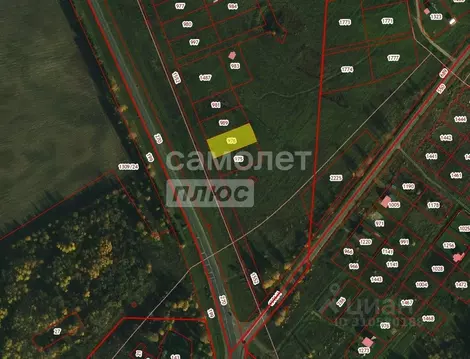 Участок в Вологодская область, с. Кубенское ул. Белозерская (14.8 ...