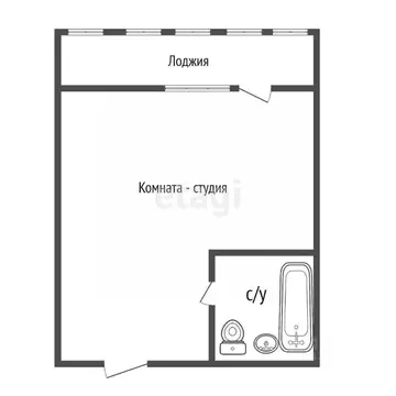 Студия Курганская область, Курган Черемухово мкр, ул. Каштановая, 8А ...