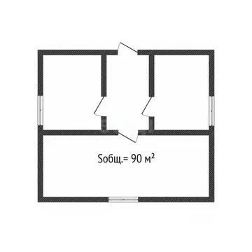 Дом в Брянская область, Брянский район, Снежское с/пос, с. Толмачево, ...