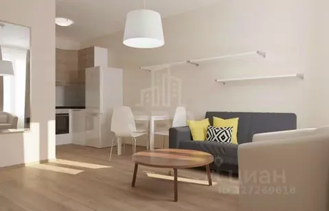 Студия Санкт-Петербург ул. Оптиков, 34К1 (29.0 м)