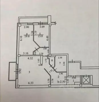 2-к кв. Иркутская область, Иркутск проезд Юрия Тена, 4 (93.9 м)
