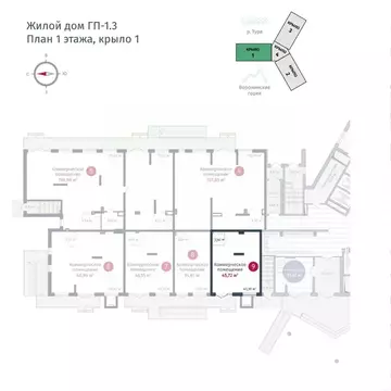 Помещение свободного назначения в Тюменская область, Тюмень ул. ...