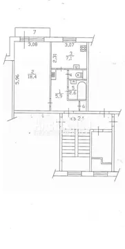 1-к кв. Ленинградская область, Всеволожский район, пос. Щеглово 78 ...