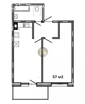 1-комнатная квартира: Сестрорецк, улица Инструментальщиков, 18 (57 м)