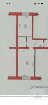 1-к кв. Челябинская область, Челябинск ул. Братьев Кашириных, 152 ...