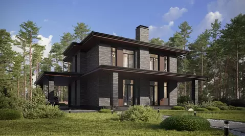 Дом в Московская область, Волоколамский муниципальный округ, Зиккурат ...