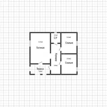 Дом в посёлок Заречный, Весенняя улица (73.5 м)