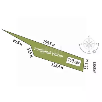 Участок в Тюменская область, Тюменский район, с. Каменка  (10.71 сот.)
