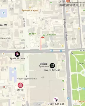 Склад в Свердловская область, Екатеринбург ул. Вайнера, 21 (57 м)