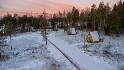 Участок в Ленинградская область, Приозерский район, Красноозерное ...