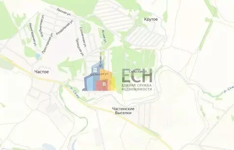 Участок в Тульская область, Тула городской округ, с. Частое ул. ...