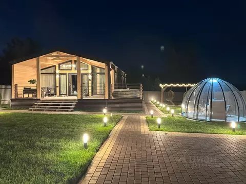 Дом в Московская область, Дмитровский муниципальный округ, Дом у озера ...