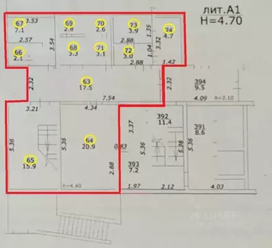 Помещение свободного назначения в Краснодарский край, Краснодар ...