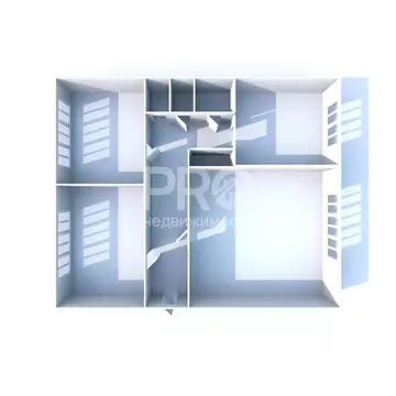 3-к кв. Ярославская область, Ярославль Корабельная ул., 30 (77.0 м)