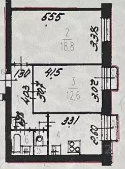 Свободной планировки кв. Санкт-Петербург ул. Типанова, 29 (48.8 м)