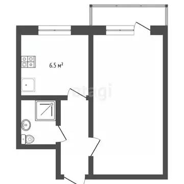 1-к кв. Севастополь ул. Горпищенко, 31 (30.2 м)