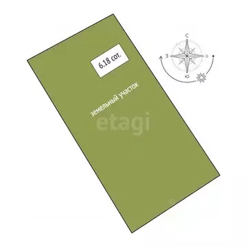 Участок в Свердловская область, Нижний Тагил Северный-1 СТ,  (6.18 ...