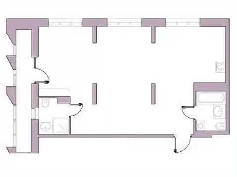 2-к кв. Пензенская область, Пенза Революционная ул., 34 (69.5 м)