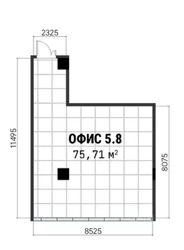 Офис в Москва ул. Неверовского, 6 (76 м)