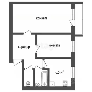 2-к кв. Ярославская область, Ярославль ул. 4-я Портовая, 11 (41.0 м)
