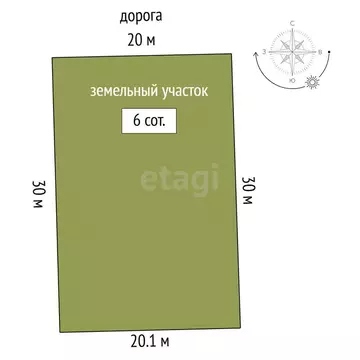 Участок в Чистенское сельское поселение, садовые участки Ивушка, ...