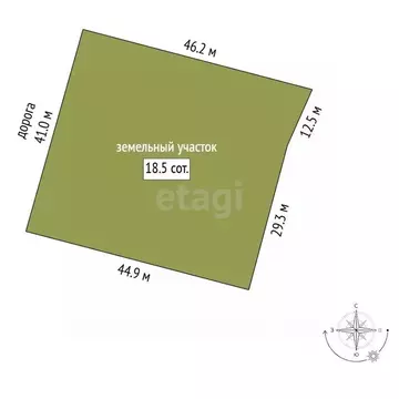 Участок в Нижегородская область, Выкса городской округ, Виля рп ул. ...