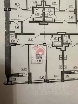 2-к кв. Самарская область, Самара Силовая ул., 6 (65.1 м)