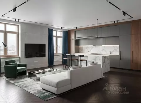 2-к кв. Санкт-Петербург Петровский просп., 2с2 (80.0 м)