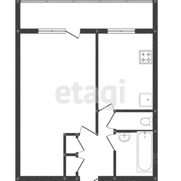 1-к кв. Вологодская область, Череповец просп. Победы, 185 (28.1 м)