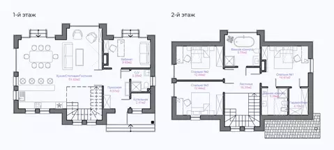 Дом в деревня Булатово, КП Резиденция Булатово, 210 (150 м)