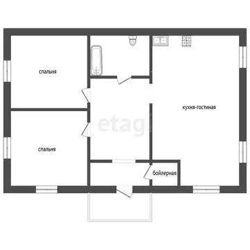 Дом в Цибино, территория Цибино-3 (43 м)