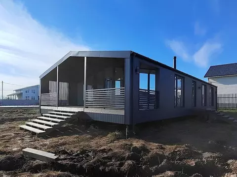 Дом в Ленинградская область, Выборгский район, Полянское с/пос, пос. ...