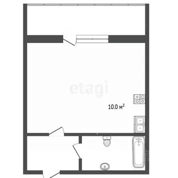 Студия Тюменская область, Тюмень Мелиораторов мкр, ул. Сидора ...