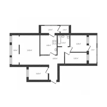 4-к кв. Брянская область, Брянск Московский мкр, 38 (116.8 м)