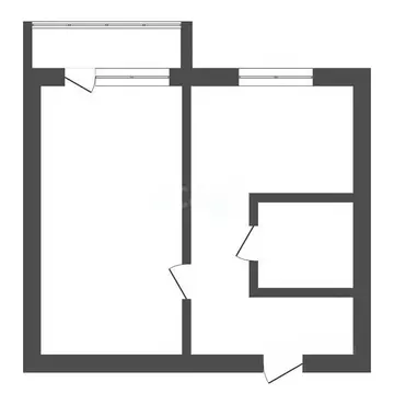 1-к кв. Амурская область, Тында ул. Московских строителей, 3 (33.4 м)
