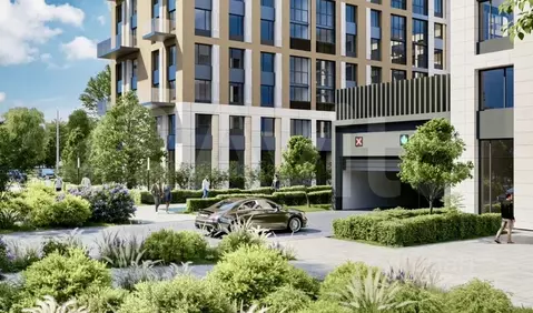 Студия Омская область, Омск Волгоградская ул., 51/1 (26.4 м)