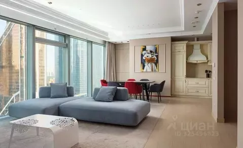 2-к кв. Москва наб. Пресненская, 8с1 (103.0 м)