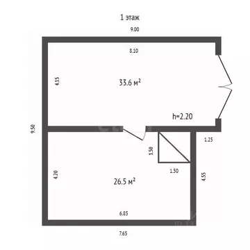 Дом в Красноярский край, Красноярск городской округ, пос. Минино ул. ...