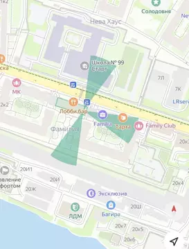 3-к кв. Санкт-Петербург Петровский просп., 22к2 (132.0 м)