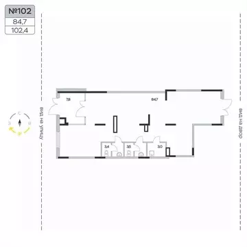 Помещение свободного назначения в Московская область, Мытищи городской ...