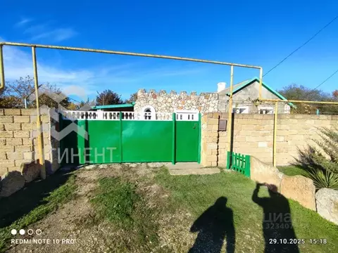 Дом в Крым, Черноморский район, Краснополянское с/пос, с. Кузнецкое ...