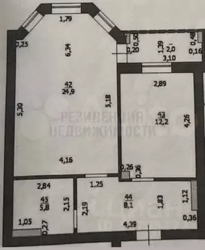 1-к кв. Самарская область, Самара Московское ш., 57 (51.0 м)