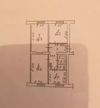 3-к кв. Липецкая область, Липецк Парковая ул., 4 (76.4 м)