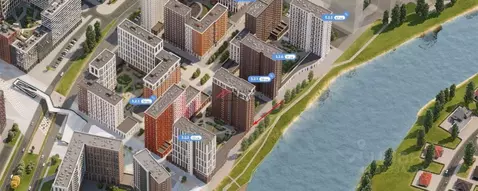 Торговая площадь в Москва Прокшино жилой комплекс, 5.1.4 (179 м)