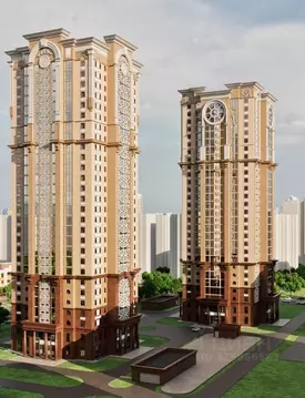 2-к кв. Чеченская республика, Грозный просп. В.В. Путина, 2 (44.83 м)