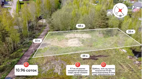 Участок в Ленинградская область, Всеволожский район, Рахьинское ...