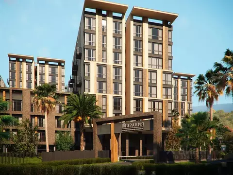 Студия Краснодарский край, Сочи Курортный просп., 96Гк1 (19.0 м)